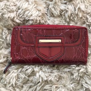 XOXO Red Faux Leather Wallet